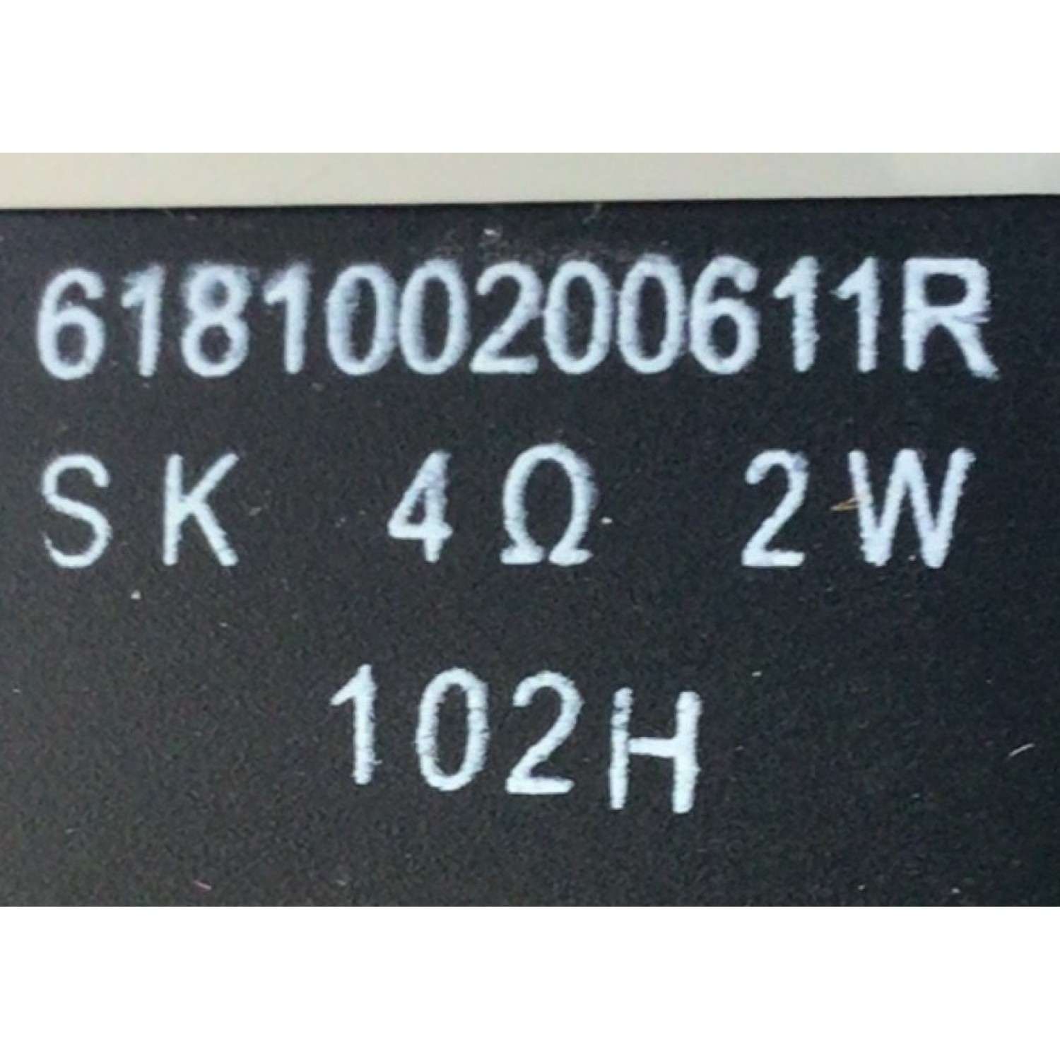 KIT DE BOCINAS ( 2 PZ ) PARA MONITOR / NUMERO DE PARTE 618100200621R / 618100200611R - Imagen 2
